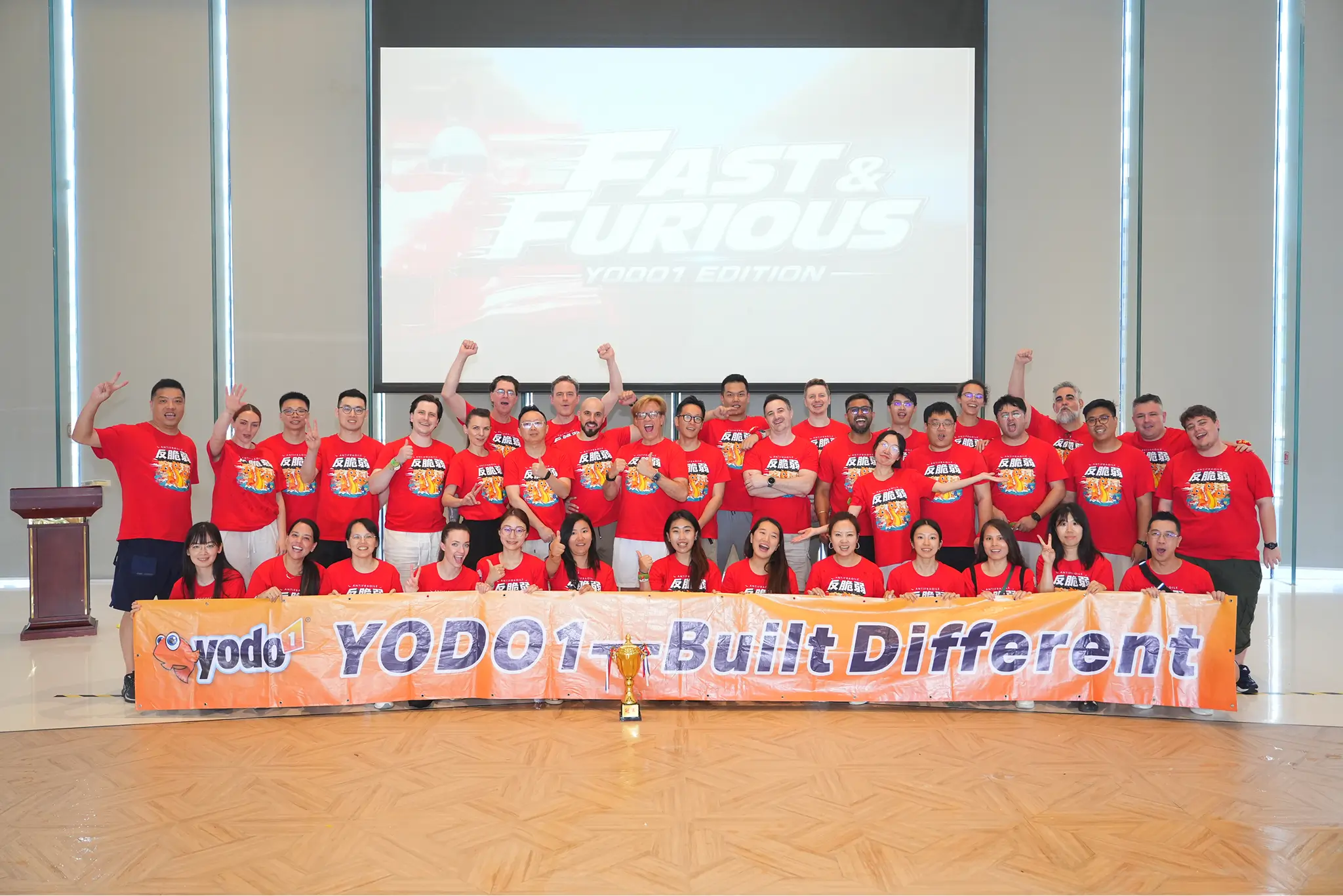 Yodo1 dragon boat team — Built Different
