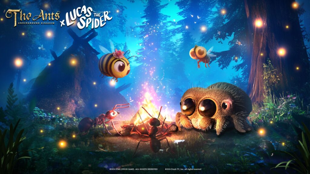 Lucas The Spider X The Ants: Case Study