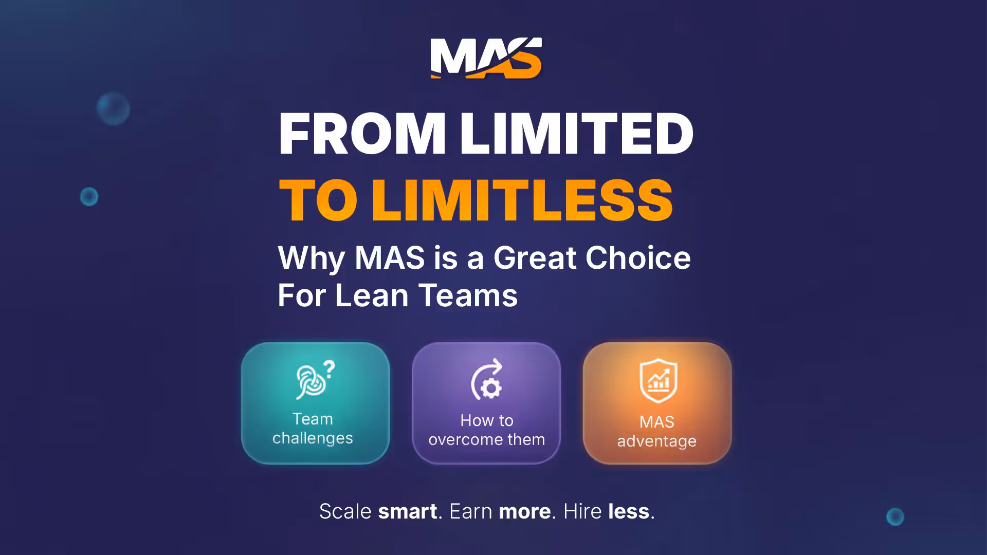 From Limited To Limitless: Why MAS Is A Great Choice For Lean Teams