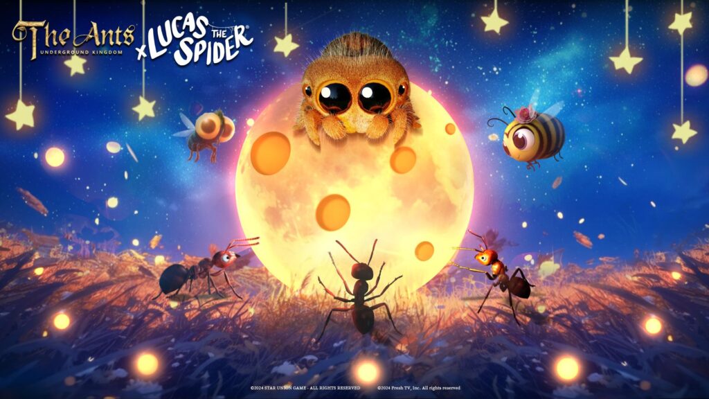 Lucas The Spider X The Ants: Case Study